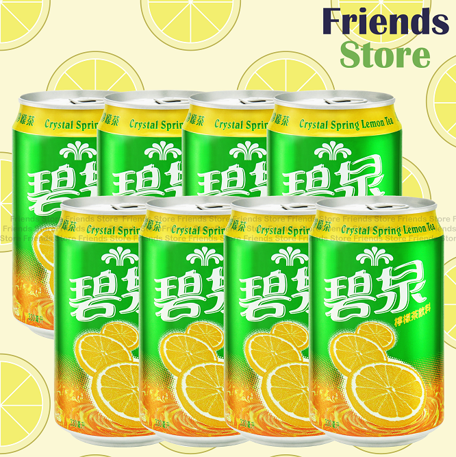 [4007592K1] Crystal Spring - Lemon Tea Drink 檸檬茶 (330ml X 8)