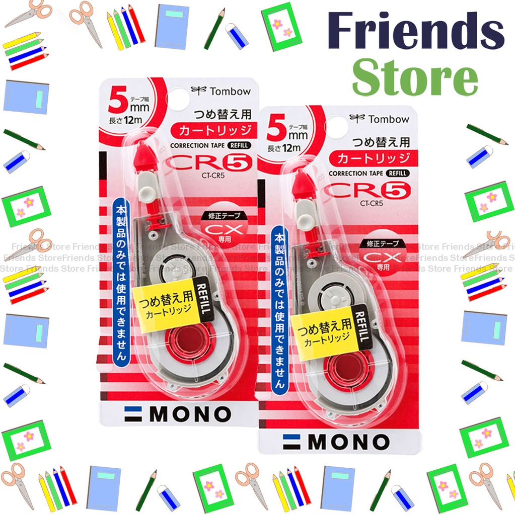 トンボ - CT-CR5 修正テープ 詰め替え用 5mm x 12m [x2個]