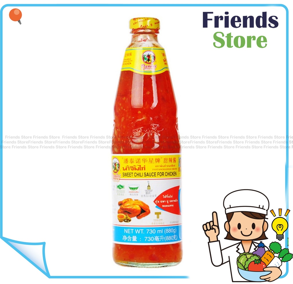 [4000257] พันท้ายนรสิงห์ - น้ำพริกไก่หวาน (ตัวใหญ่) (730ml X 1)