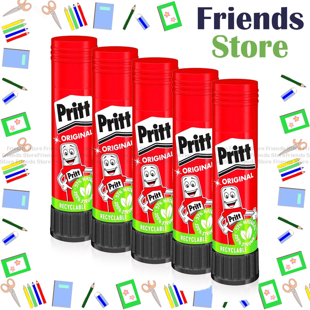 กาวแท่ง Pritt (11 กรัม x 5 แท่ง)
