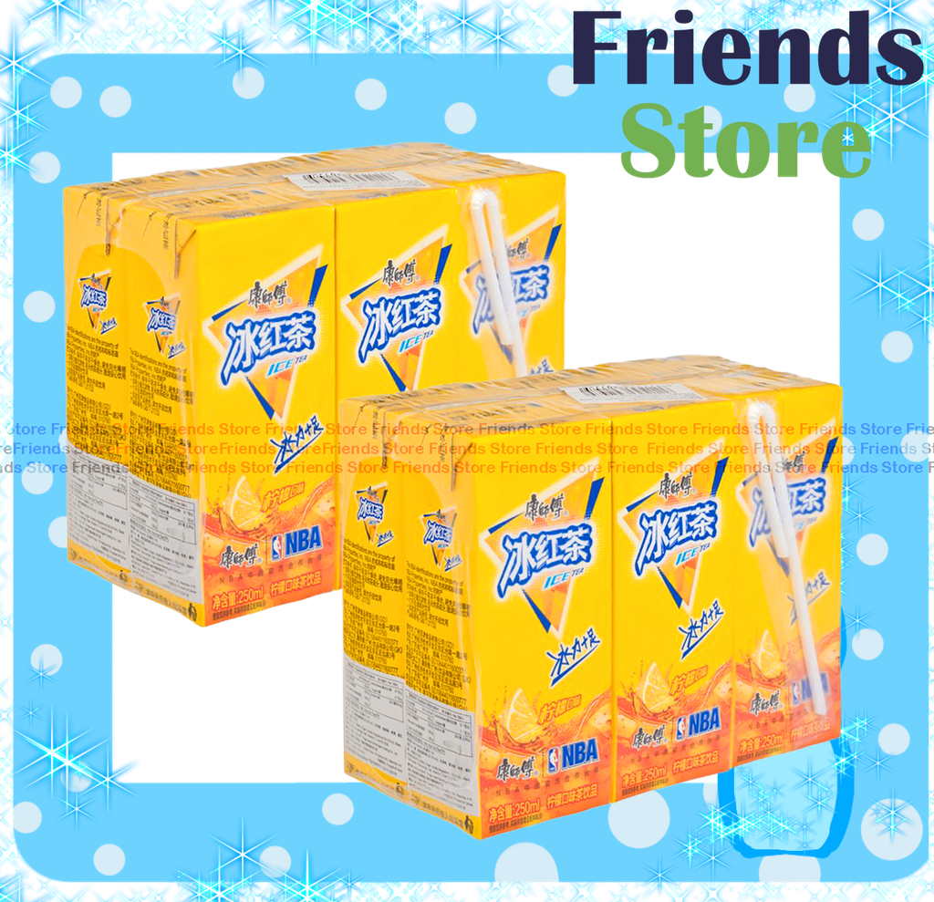 康師傅 - 紙包裝 冰紅茶 飲品 (250毫升 X 6 X 2)