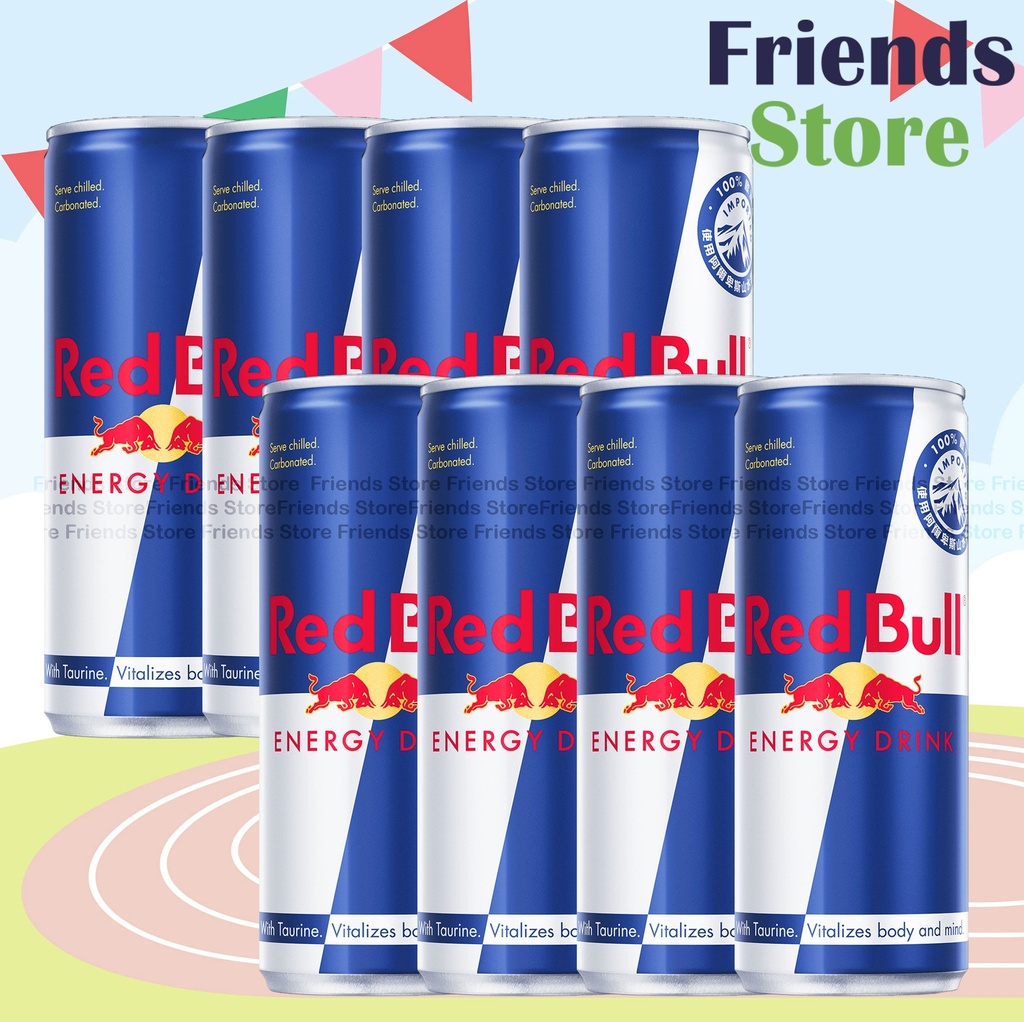 レッドブル - オリジナルエナジードリンク（250ml×8本）（香港ライセンス商品）