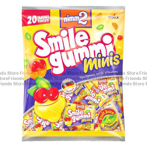 nimm2 - Smile Gummi Minis Family Bag (210g X 1)  (Parallel Imported Goods)