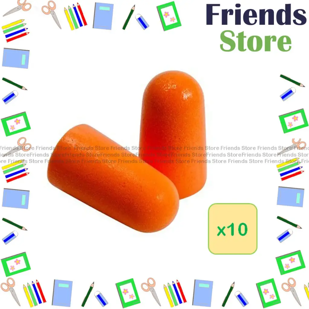 3M™ - Uncorded Foam Earplugs; Hearing Conservation 1100 (10pairs; 20pcs)