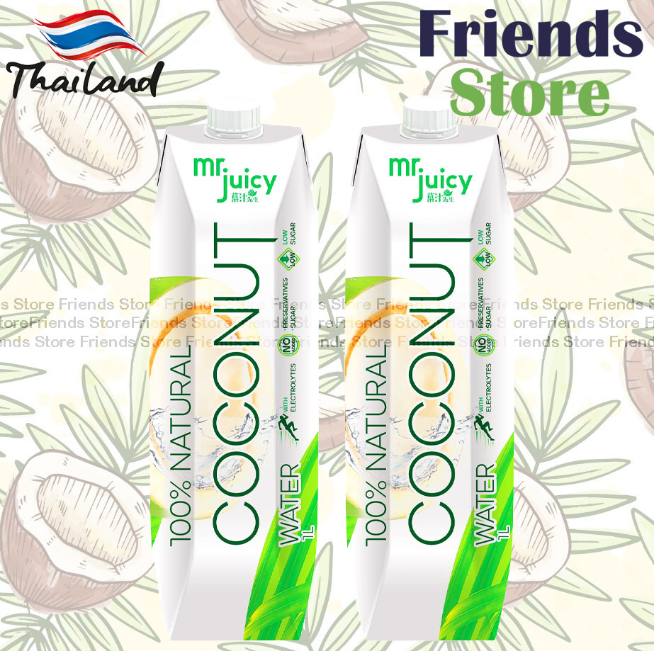 Mr. Juicy - 100% Coconut Water (1L x 2)