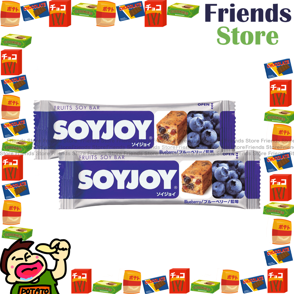 SOYJOY - 大豆果滋棒 藍莓味 (27克 X 2)
