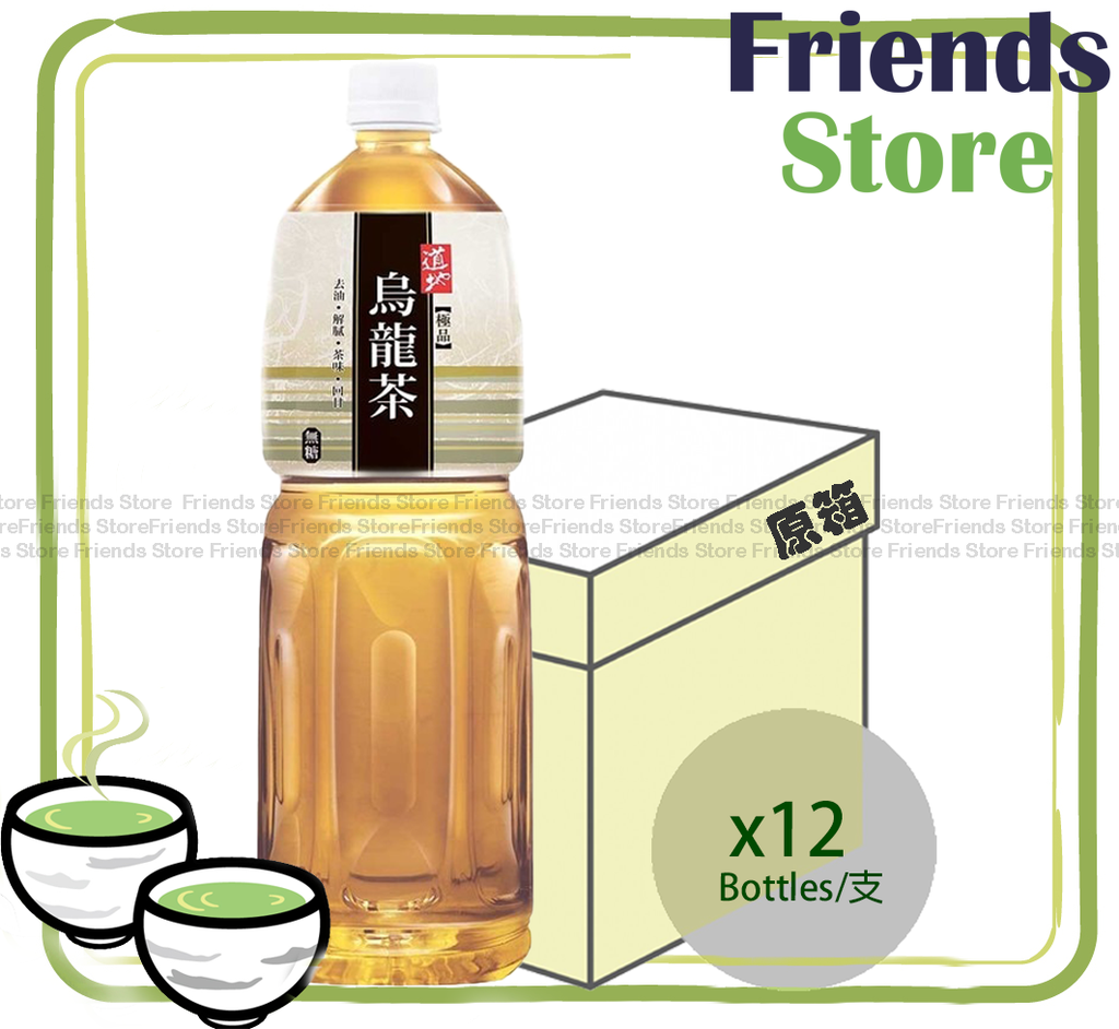 道地 - [原箱] (家庭大支裝) 極品烏龍茶 (1.5升 X 12)新舊包裝隨機發放