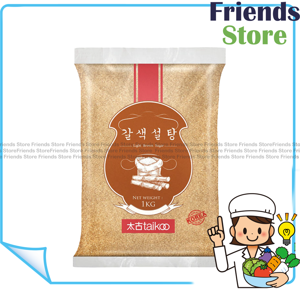 太古 - 韓国包装黒砂糖（天然無添加）（1パック1kg）