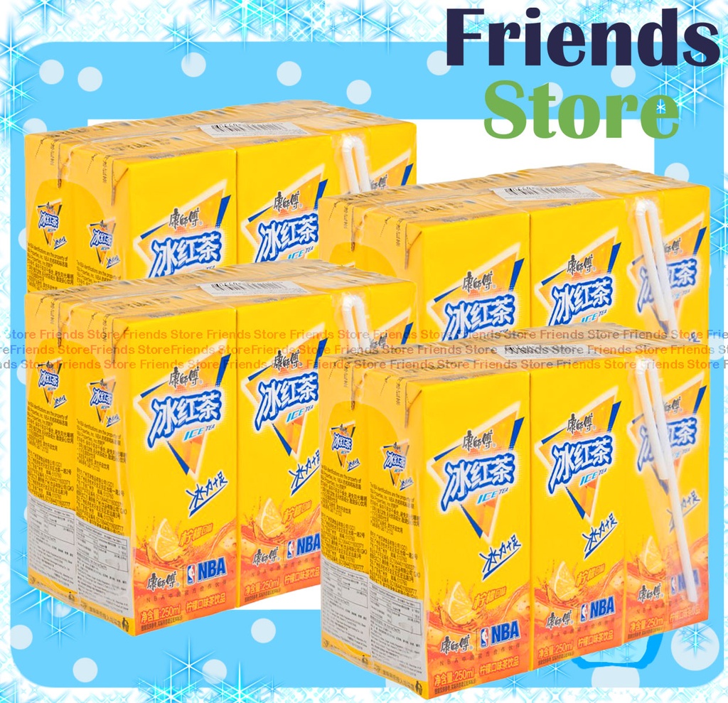 Master Kong - [Full Case] Paper-packed Iced Tea (250ml X 6 X 4)