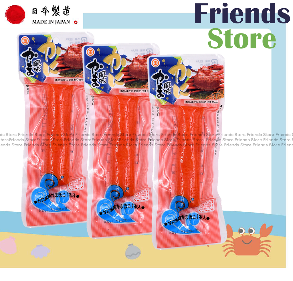 Marutama - Hokkaido Synthetic Crab Meat Stick (3s)   (Parallel Imported Goods) BBD:20 SEP 2025 or after