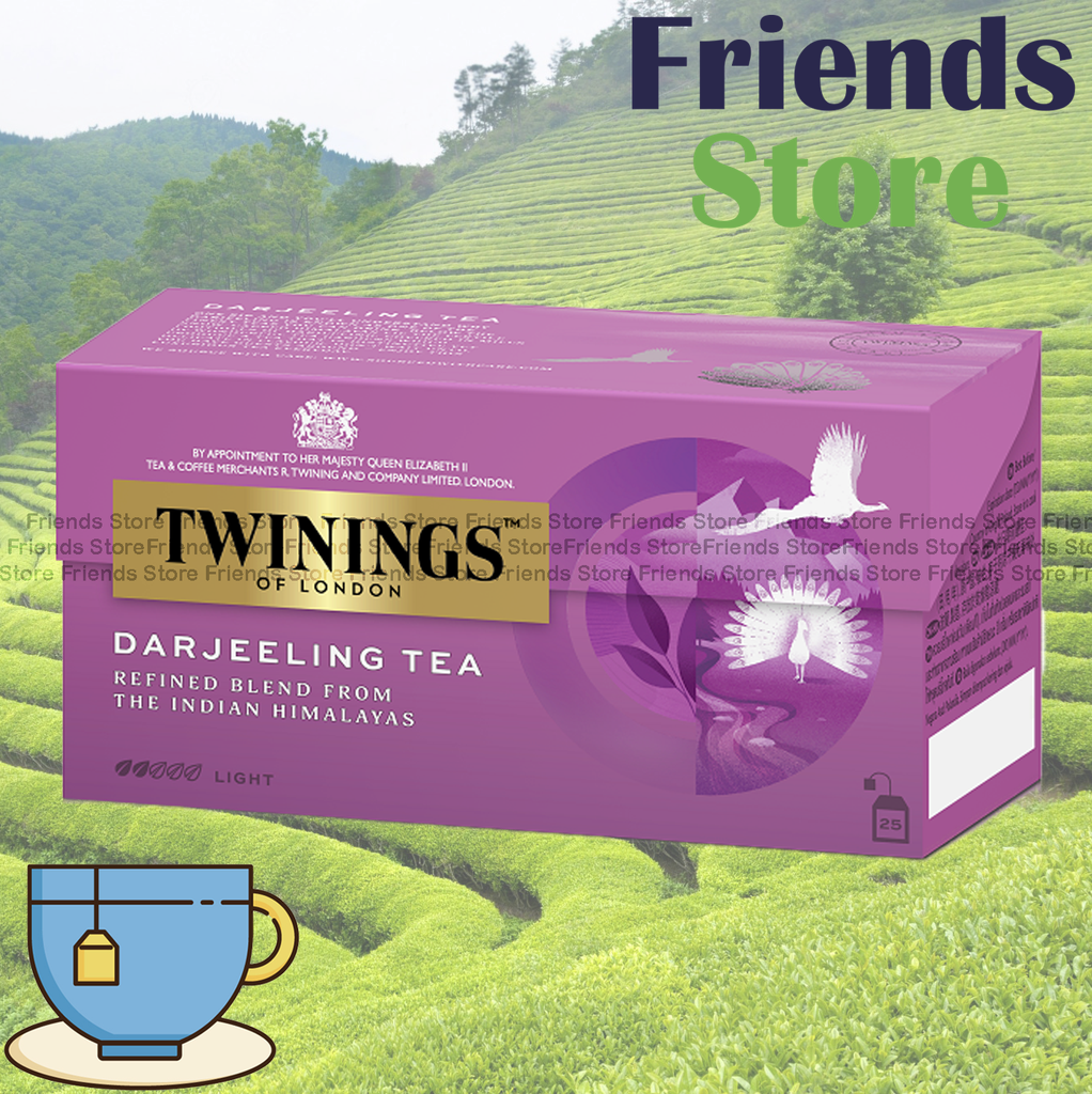トワイニング - クラシックダージリン紅茶ティーバッグドリンク 25個入り (25 x 2g) (香港ライセンス商品)