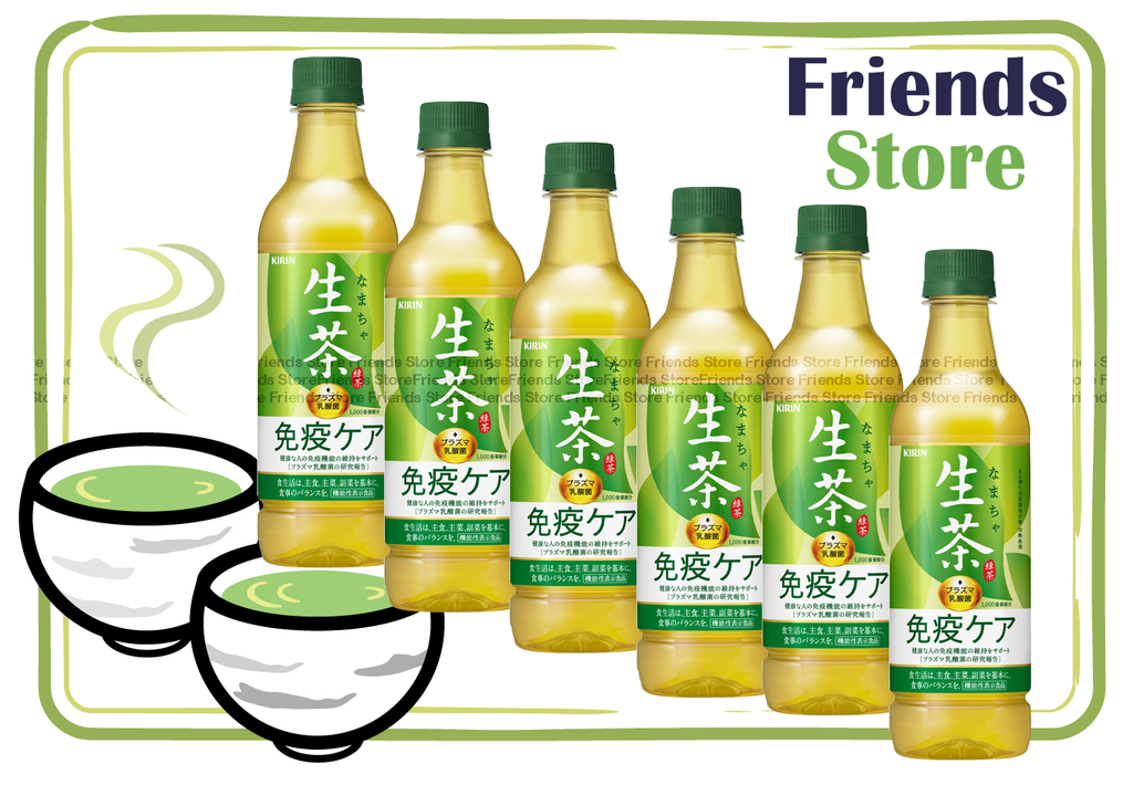 麒麟 - 麒麟生茶 膠樽裝 (525毫升 X 6) 平行進口