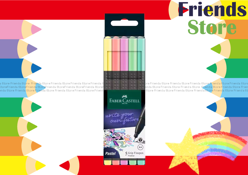 [12758D3] ファイザー - 5色細字万年筆（0.4mm）151602 #香港ライセンス