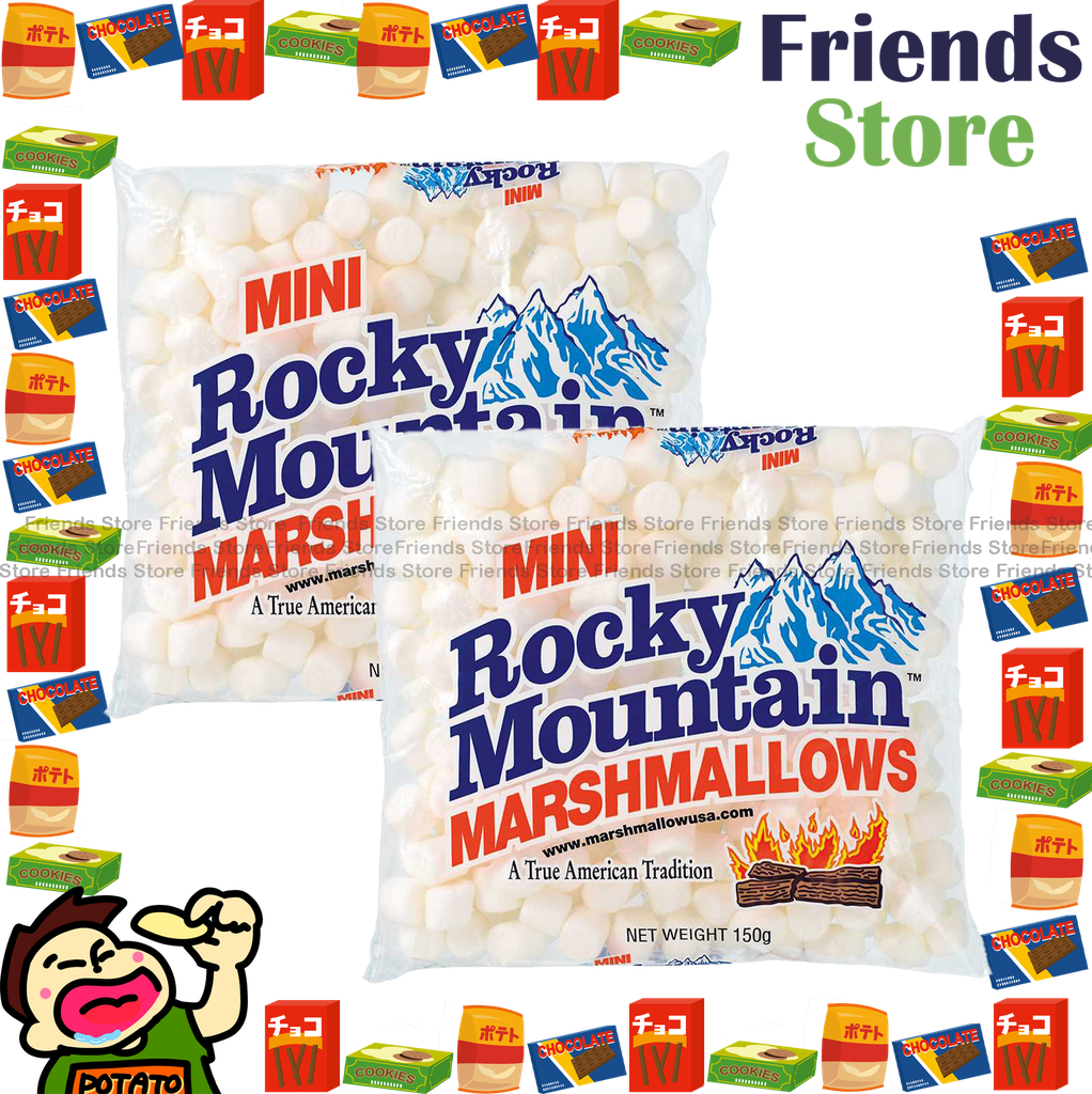 มาร์ชเมลโลว์ขนาดเล็ก Rocky Mountain (150 กรัม x 2)