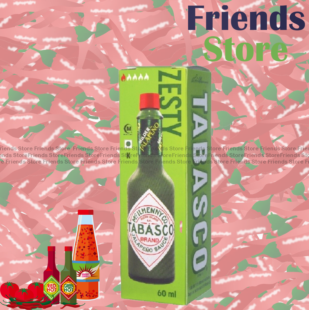 TABASCO - Zesty Green Pepper Sauce (60ml)