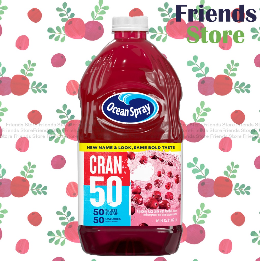 Ocean Spray - Light Cranberry classic jc (1.89L X 1) Random Packing