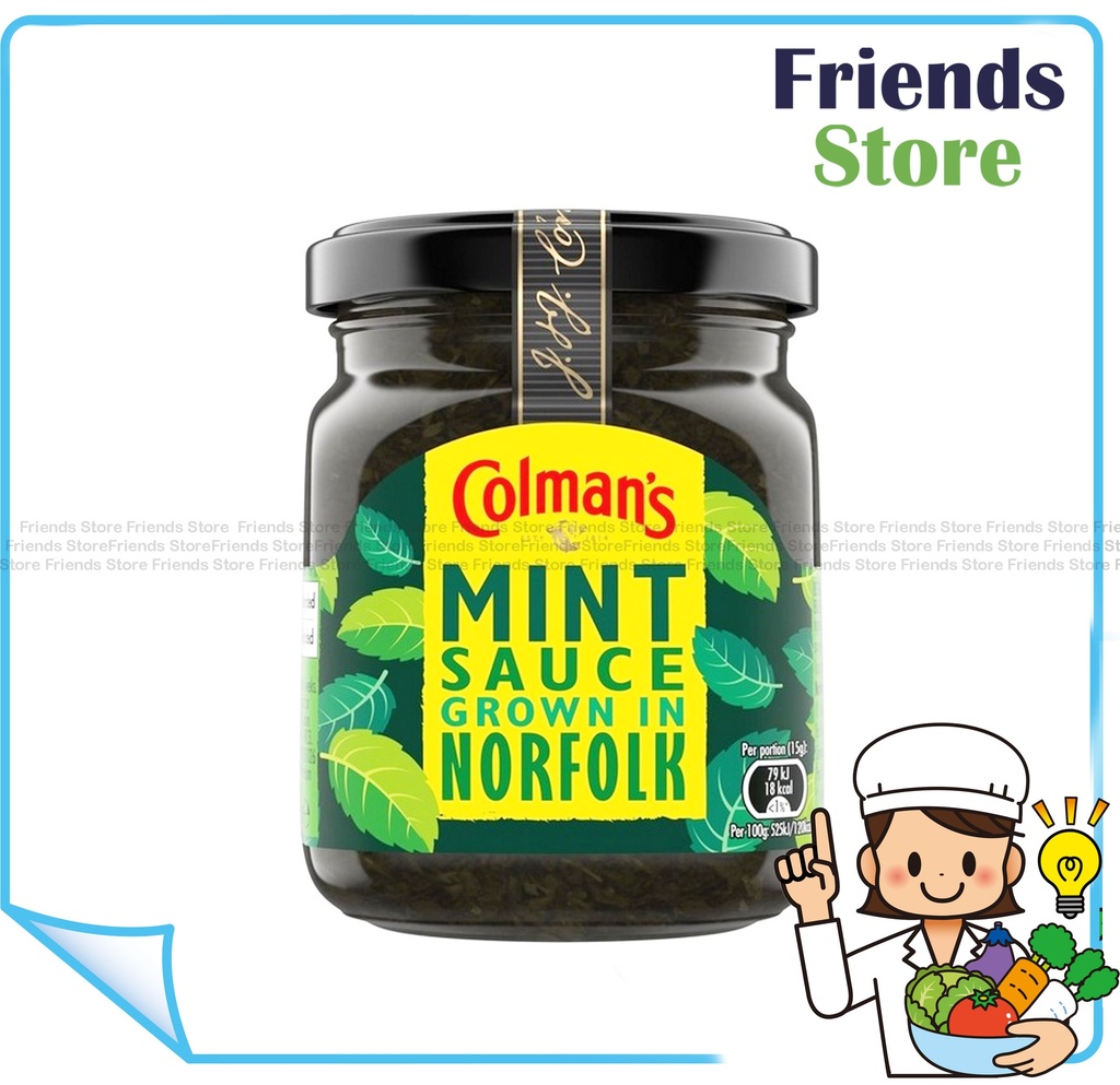 Colman - Mint Sauce (Grown in Norfolk)  (165g)