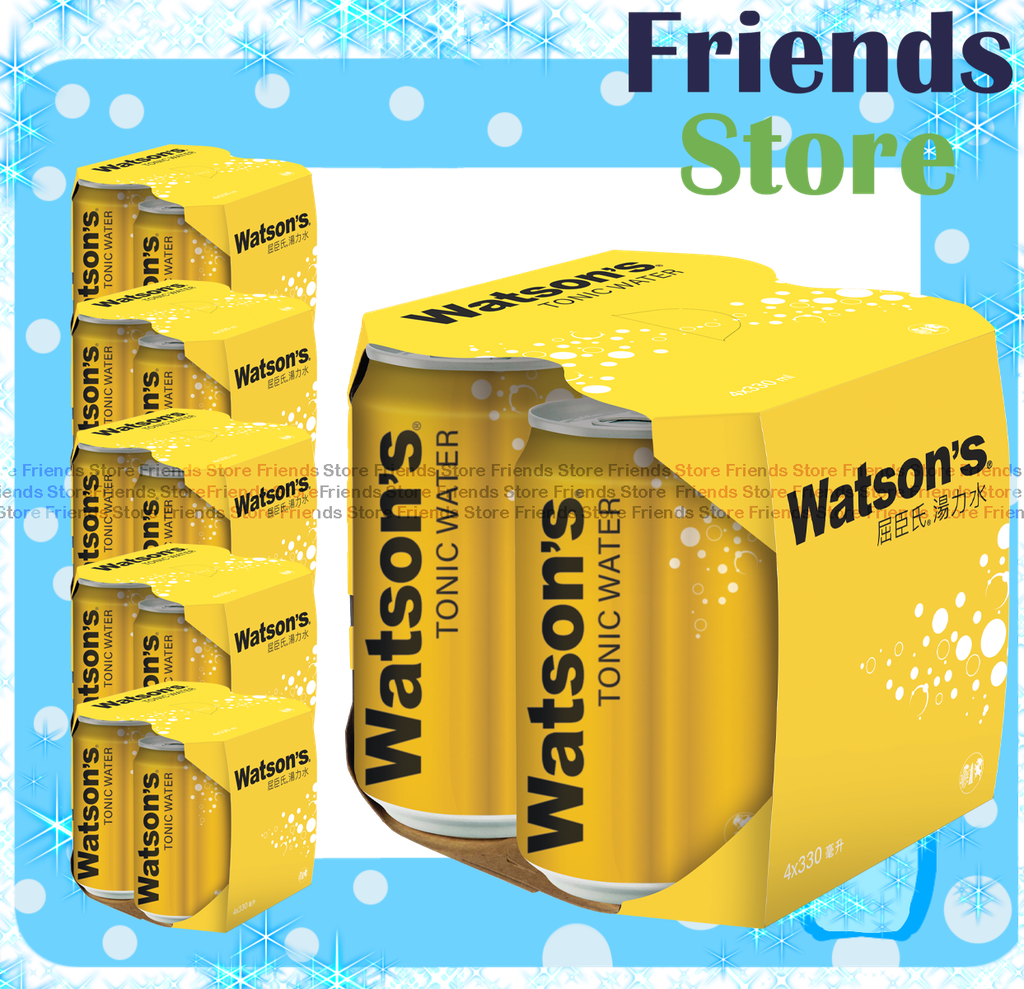 watsons - [Full case] canned tonic water (330ml X 24)