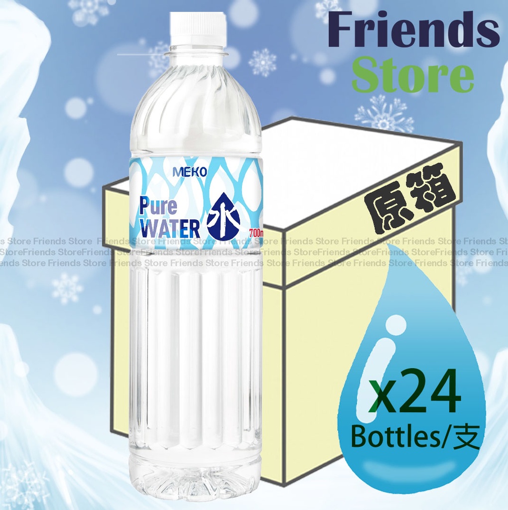 Meko - [Full case] Pure Water (700ml X 24)