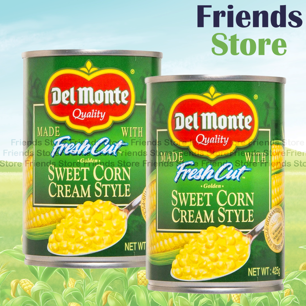 [40007720A] Del Monte - Sweet Corn Cream Style (425g X 2) 罐裝 "忌廉" 粟米蓉