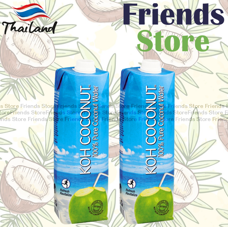 KOH COCONUT - 家庭裝 椰青水 (1升 X 2)