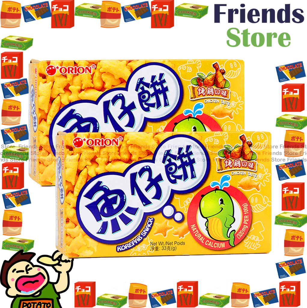 [4007683B] 오리온 코레파브 스낵 (치킨맛) 33g 2개입