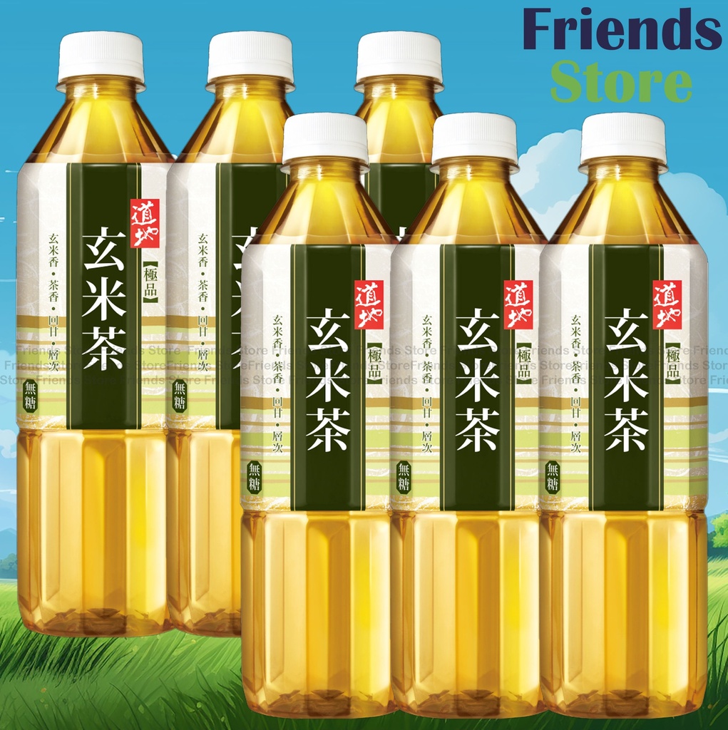 道地 - 樽裝 玄米茶 飲品(500毫升 X 6)