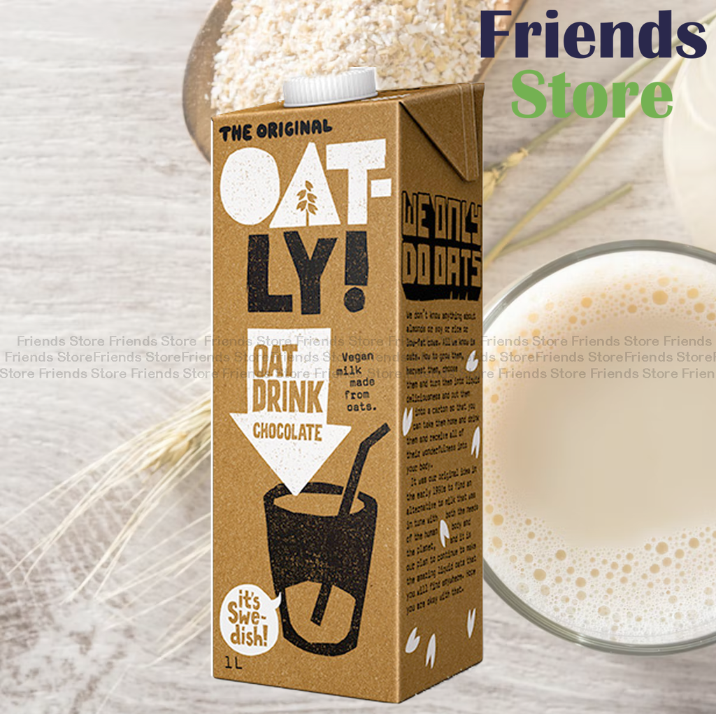 OATLY! - 大支裝 朱古力燕麥奶  (1升 X 1) #香港行貨