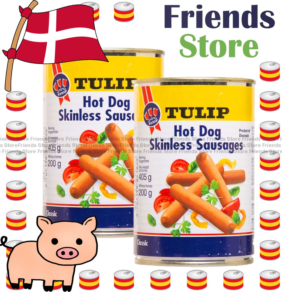 TULIP - Hot Dog Skinless Sausages (200g X 2)
