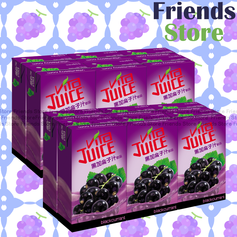 Vita - 紙包裝-Blackcurrant Juice (250ml x 6 x 2)