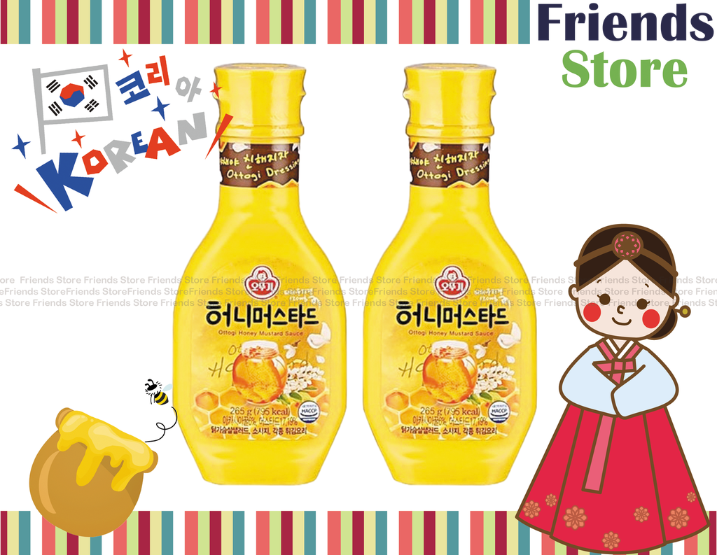 [4000969H] Ottogi - Korea Honey Mustard (265g X 2)