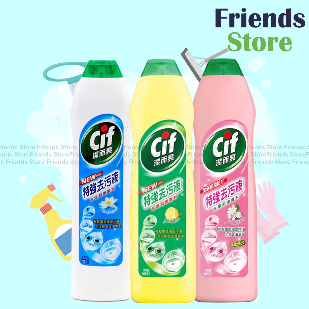 [240043] Cif - Powerful Cream Cleanser - Combo Set (500ml X 3)