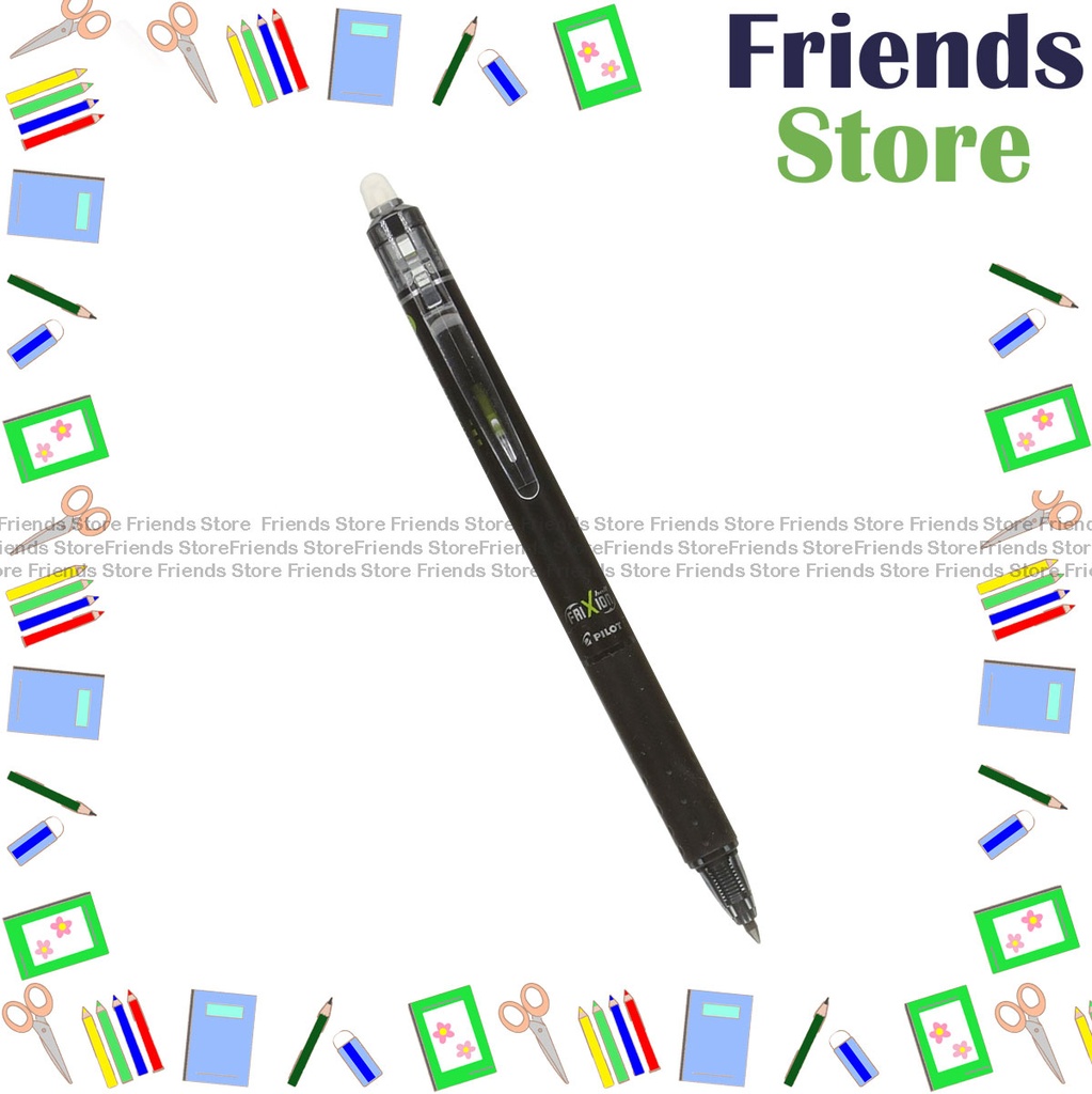 [124049C] PILOT - Japan Frixion Ball Clicker 0.5mm (Black) LFBK-23EF