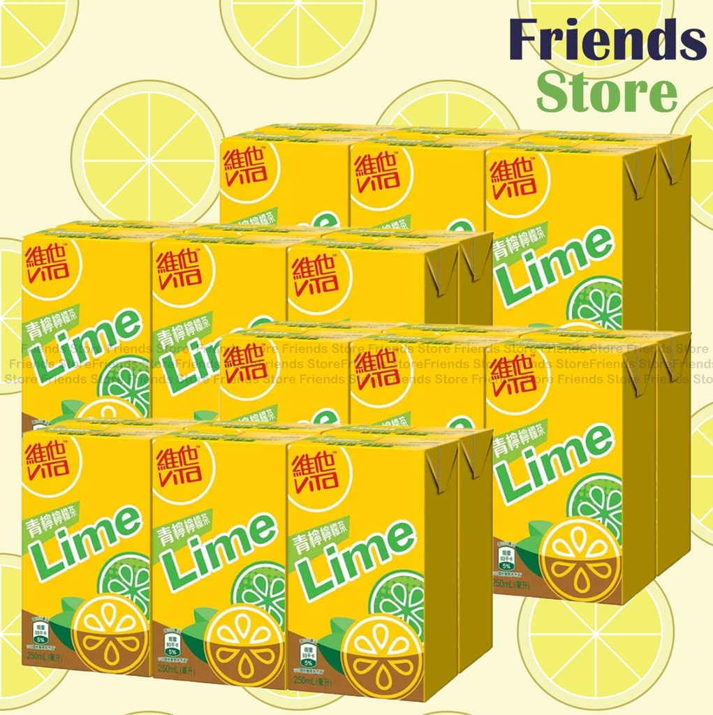 [400098CF] Vita - [Full Case] Lime Lemon Tea (250ml X 6 X 4)