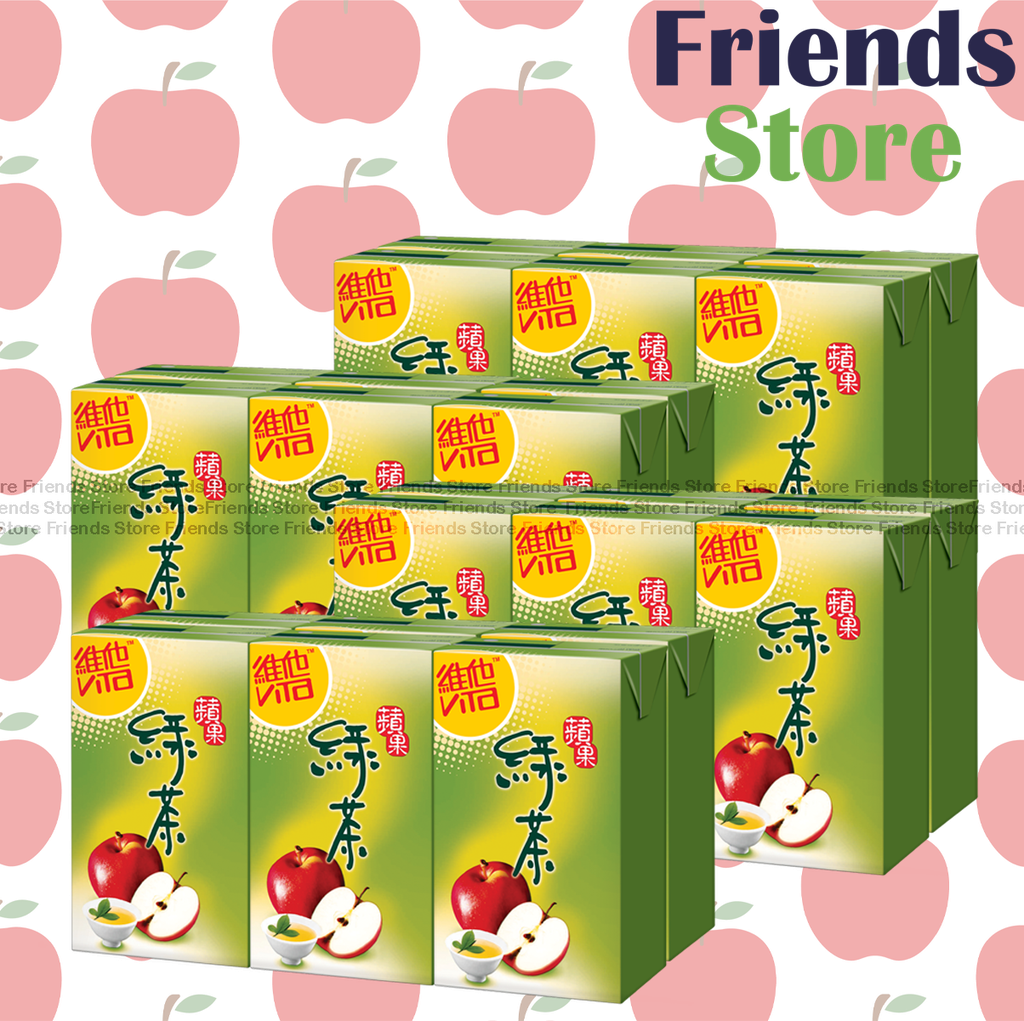 Vita - [Full case] Paper-boxed Apple Green Tea (250ml X 6 X 4)