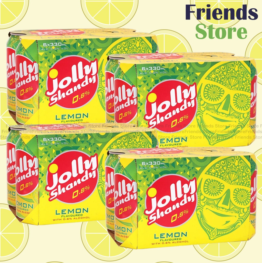 [400446FF] Jolly Shandy - [Full Case]  Jolly Shandy Lemon Flavoured (330ml X 24)