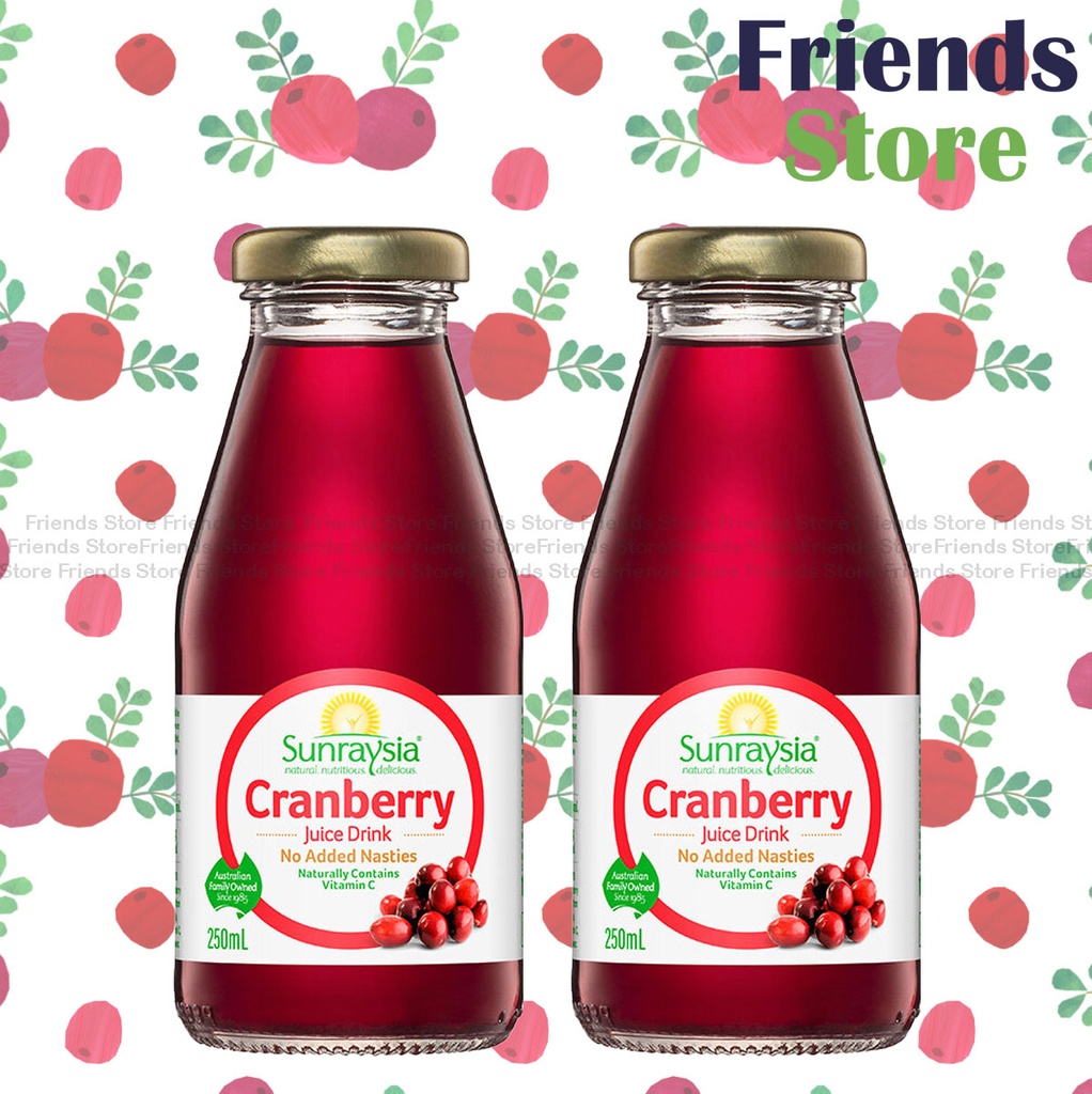 Sunraysia - <細支玻璃裝> Cranberry Drink (250ml X 2) Packing Randomly Distributed
