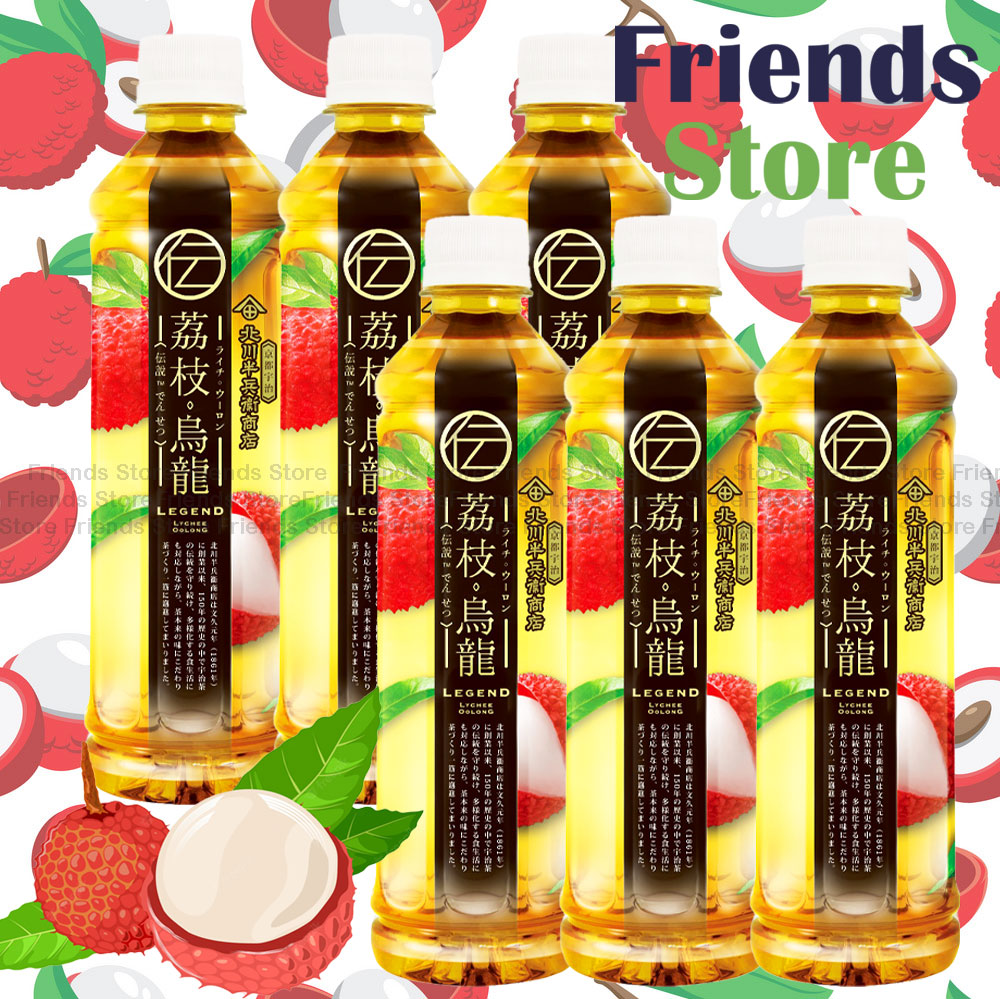 北川半兵衛商店 - ボトル入りライチウーロン茶（430ml×6本）