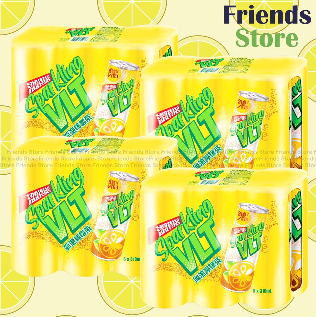 [4001092F] Vita - [Full Case] Sparkling Lemon Tea (310ml X 6 X 4)