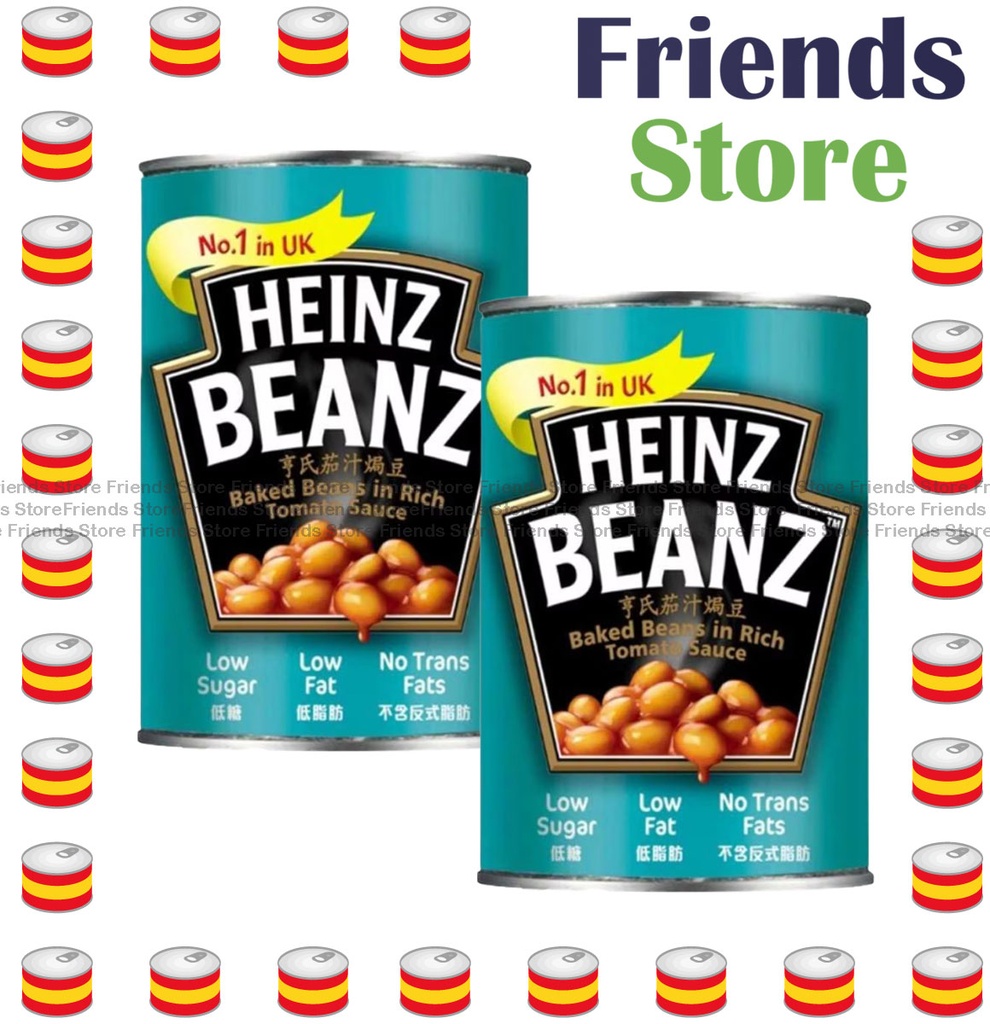 [4000787_B] HEINZ - 大罐裝 Beans in a rich tomato sauce (415g X 2)