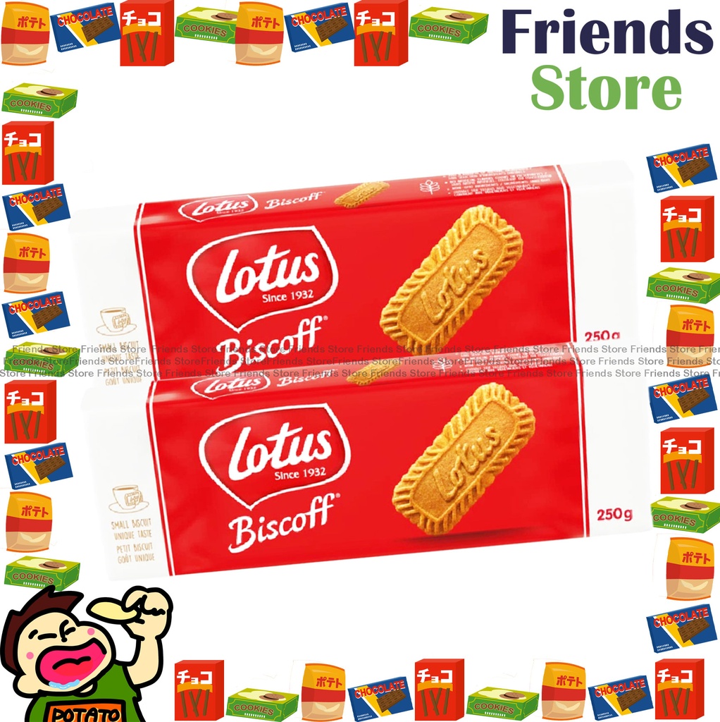 LOTUS BISCOFF - Caramelised Biscuits Original (250g X 2)