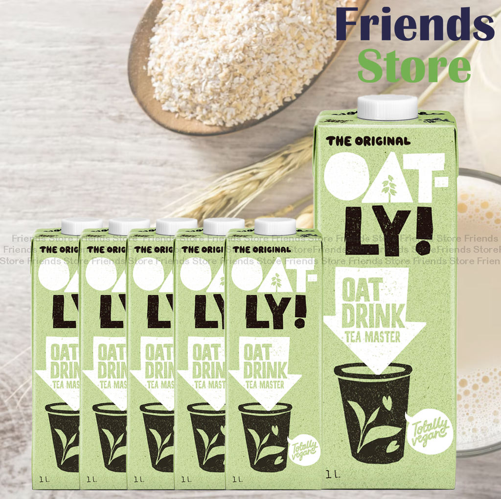 OATLY! - [ยกกล่อง] เครื่องดื่มข้าวโอ๊ต Oatly Tea Master (1 ลิตร x 6 กล่อง) #สินค้าจากตัวแทนจำหน่ายฮ่องกง