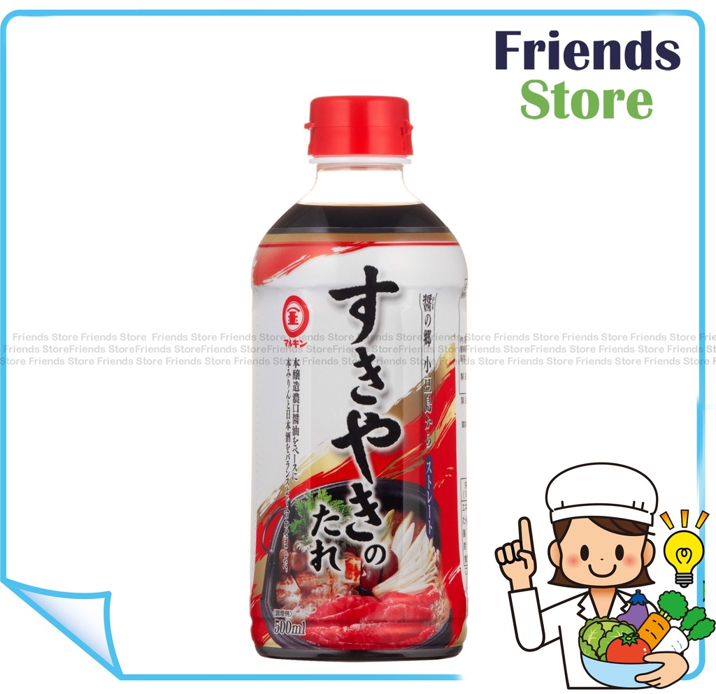 丸金 - 壽喜燒汁 (500毫升 X 1)  (平行進口/包裝隨機發放)