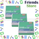 [14023] MAX - No.B8 (2115-1/4) Staples - Box of 5000  x 3boxes