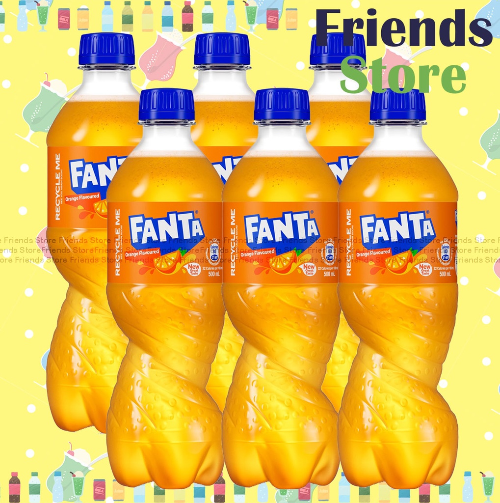 ファンタ - ボトル入りオレンジ風味ソーダ（500ml×6本） #fanta
