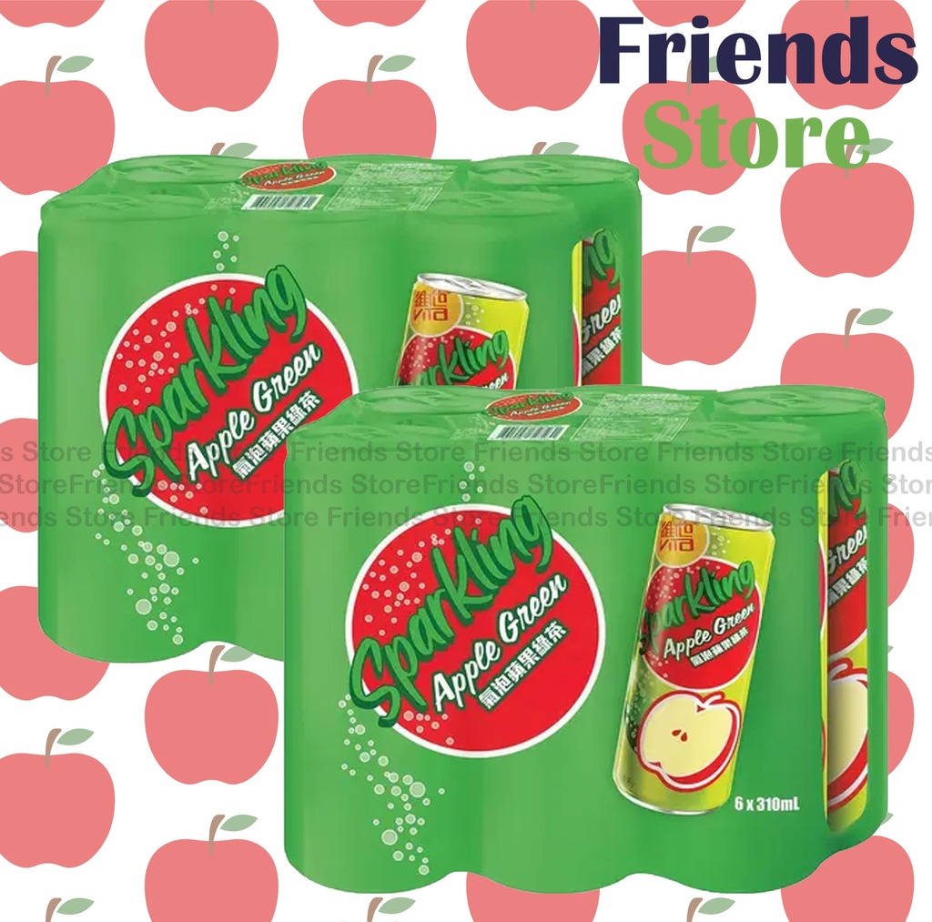 [4001091G] Vita - Sparkling Apple Green Tea (310ml X 6 X 2)