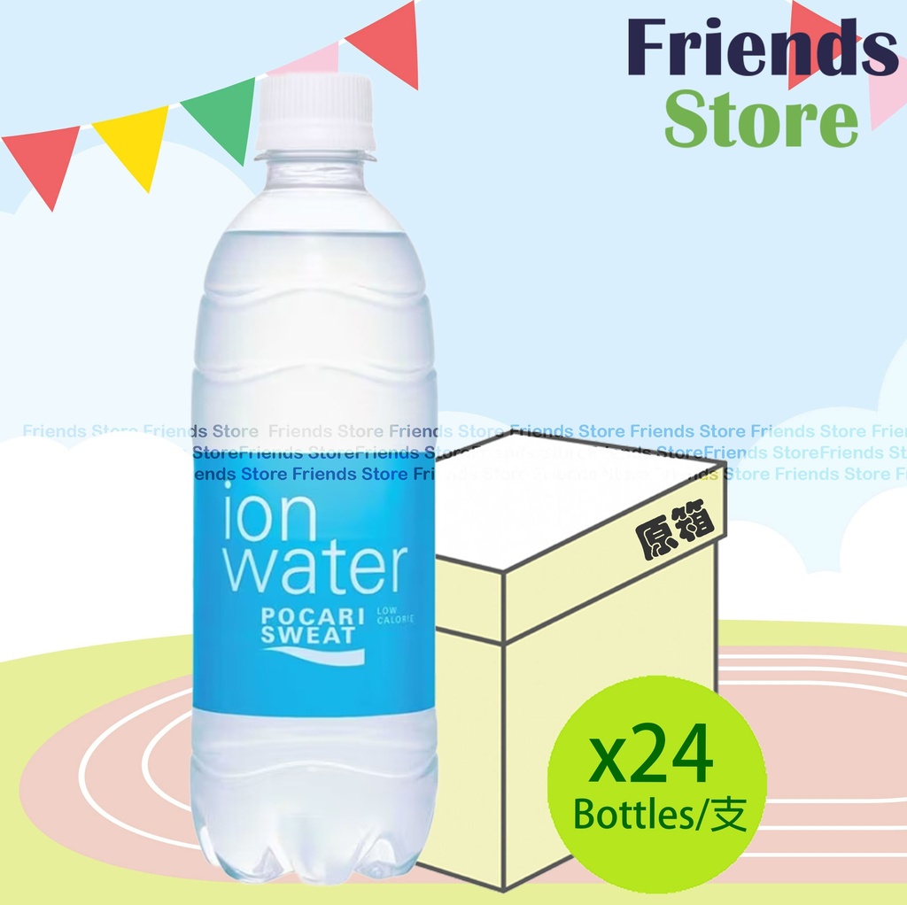 POCARI SWEAT - [Full Case] Ion Water (Low Calorie) (500ml X 24) #Dealer's goods of HK