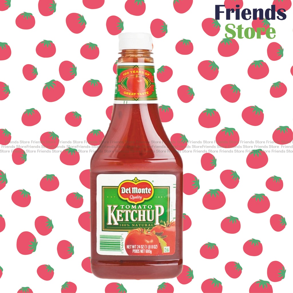 [4000720A4] Del Monte - Plastic Bottled Tomato Ketchup (24oz/680g X 1)