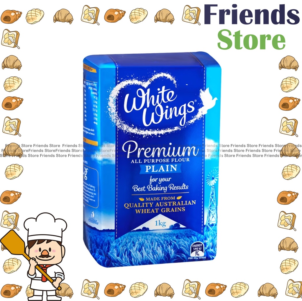 White Wings - Flour Plain (1kg X 1)