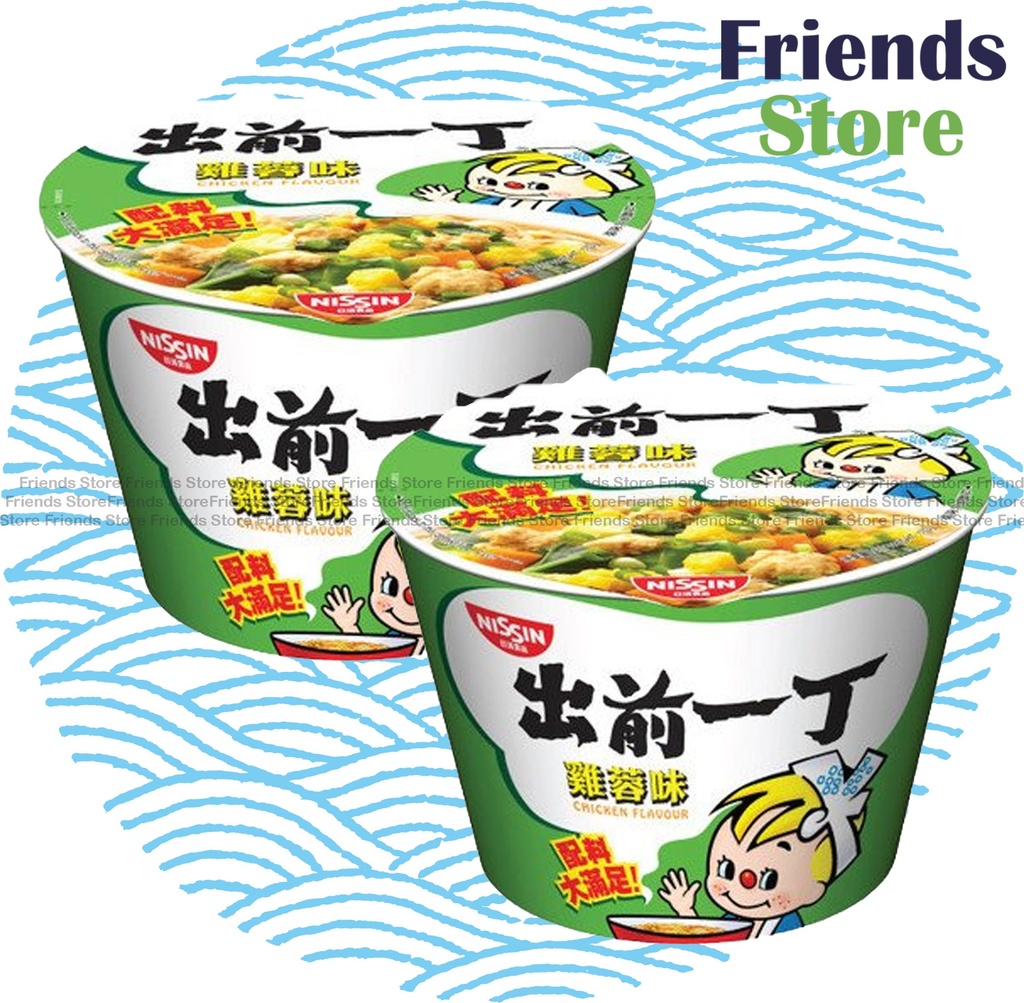 [400114G4] 닛신 데마에잇초 <그릇碗麵> 면치킨맛 (103g X 2개)